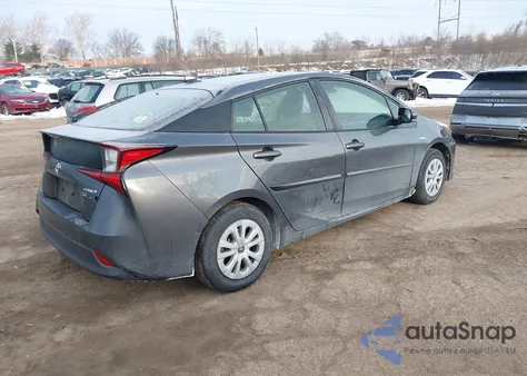 2019 Toyota Prius Le from USA, damaged, VIN JTDKARFU2K3090953